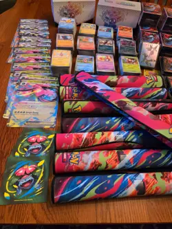 Pokemon Lot Bulk Cards, Jumbo, Mats, Coins & Accessories- Charizard - Image 4