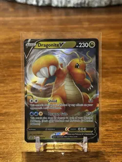 Pokemon Dragonite V SWSH154 Promo Holo English Card SWSH Set HP230 TCG - Image 1