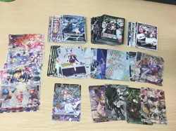 WIXOSS TCG 115 Cards Lot Bulk SECRET FAR SP LR SR PR Foil Anime Girl Waifu Set - Image 1