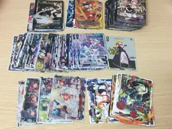 WIXOSS TCG 100 Cards Lot Bulk SP LR SR PR P1 Holo Foil Rare Anime Girl Waifu Set - Image 1