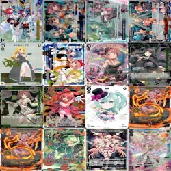WIXOSS TCG 100 Cards Lot Bulk SP LR SR PR P1 Holo Foil Rare Anime Girl Waifu Set - Image 5