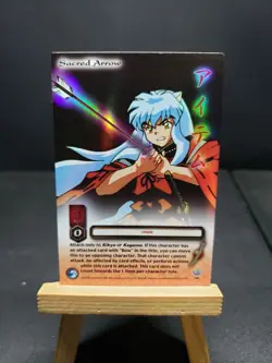 Sacred Arrow No. 242 Ultra Rare Foil Inuyasha Score TCG Trading Card Game - Image 1