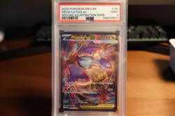 Pokemon TCG Mega Latias EX Sir 181/132 Mega Evolution Card PSA9 - Image 1