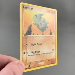 Larvitar 63/109 EX Team Rocket Returns Regular Common Pokemon Card 2004 LP-NM - Image 3