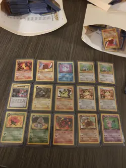 Partial Set Of Pokemon Team Rocket Cards - Image 1
