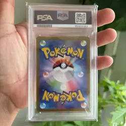 2022 POKEMON JPN SWORD & SHIELD TIME GAZER FULL ART/ORIGIN FORME DIALGA V PSA 10 - Image 2
