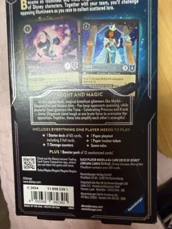 Two Disney Lorcana Rise of the Floodborn Decks & Pokemon GO Mewtwo V Deck - Image 5