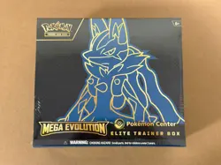 Mega Evolution Lucario Pokemon Center Exclusive Elite Trainer Box PC ETB - DESC - Image 1