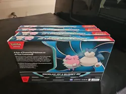 Pokemon Snorlax ex & Blissey ex Special Collection Box Lot of 4 - Image 4