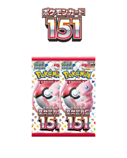 Korean Pokemon 151 - Lot of 2 Sealed Booster Packs (Auction #2) - Image 1