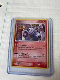 Pokemon 2006 Entei 1/17 Pop Series 2 Reverse Holo Near Mint - Image 1