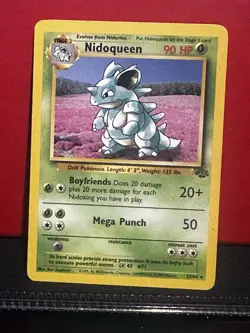 Pokemon TCG Nidoqueen Jungle 23/64! NM Unlimited Edition! - Image 1