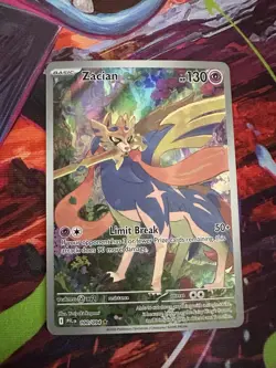 Zacian 100/094 Illustration Rare Phantasmal Flames Pokemon TCG - Image 1