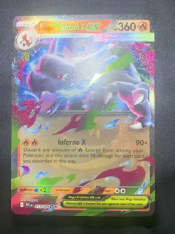 Mega Charizard X ex Double Rare 13/94 Phantasmal Flames Pokemon TCG Card Holo - Image 1