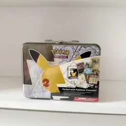 Pokemon 25th Anniversary Celebrations Treasure Chest Lunchbox Tin NEW/SEALED - Image 1