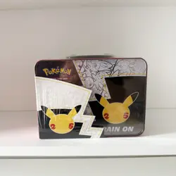 Pokemon 25th Anniversary Celebrations Treasure Chest Lunchbox Tin NEW/SEALED - Image 2