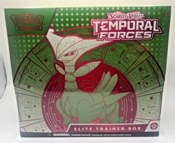 Pokemon Temporal Forces Elite Trainer Box ETB Iron Leaves New Sealed - Image 1
