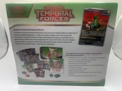 Pokemon Temporal Forces Elite Trainer Box ETB Iron Leaves New Sealed - Image 3