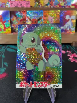 Rainbow Squirtle 366 Pokemon Vintage Prism Vending Sticker NM US SELLER - Image 1