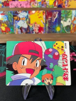 Full Artwork Snorlax Pika 403 Pokemon Vintage Prism Vending Sticker NM US SELLER - Image 2