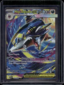 Nintendo 2017 Burning Shadows Pokemon Mega Sharpedo EX - Image 1