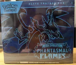 Pokemon Mega Evolution Phantasmal Flames Elite Trainer Box ETB Sealed - Image 1