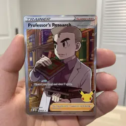 Professor's Research 024/025 Pokemon Sword & Shield Celebrations (NEAR MINT) - Image 1