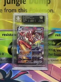 Pokemon Blaziken Vmax Alternate Art BGS 10 BLACK LABEL - Image 1