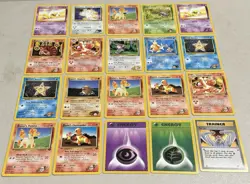Pokemon Gym Challenge Lot of 20 Cards WOTC 2000 Vintage Doubles & No Holos - Image 1