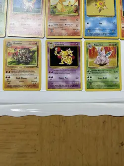 WOTC Vintage *Damaged* Bulk Lot of 20 Pokemon Cards -Base set *see description* - Image 2