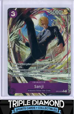One Piece Legacy of the Master OP12-070 Sanji Alternate Art Rare F153 - Image 1