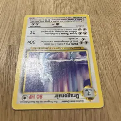 Dragonair 18/102 Base Set Non-Holo Rare Pokemon Card 1999 WOTC LP - Image 4