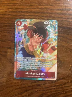 Monkey.D.Luffy (Alternate Art) OP12-015 Legacy of the Master Foil - Image 1