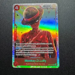 Monkey.D.Luffy OP12-015 - One Piece TCG - Legacy of the Master Foil NM English - Image 1