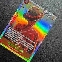 Monkey.D.Luffy OP12-015 - One Piece TCG - Legacy of the Master Foil NM English - Image 2