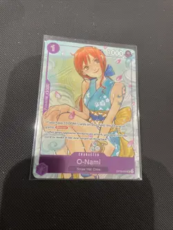 O-Nami (Illustration Box Vol.1) OP05-062 One Piece Promotion Cards Foil NM - Image 1