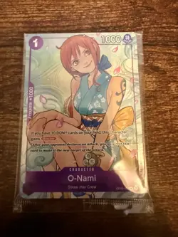 O-Nami OP05-062 - One Piece Illustration Box Vol. 1 English NM Promo SEALED - Image 1