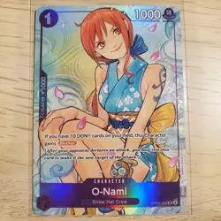 O-Nami OP05-062 Full Art - One Piece Illustration Box Vol. 1 English NM Promo - Image 1