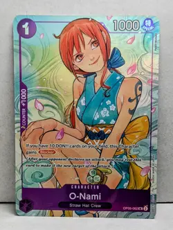 One Piece TCG | O-Nami | Illustration Box Vol.1 | OP05-062 | Peach Momoko | NM - Image 1