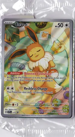 Sealed Eevee 173 Sv: Scarlet & Violet Promo Cards Holo - Image 1
