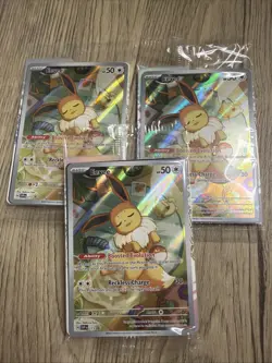 Eevee 173 Sv: Scarlet & Violet Promo Cards Holo Sealed Lot - Image 1