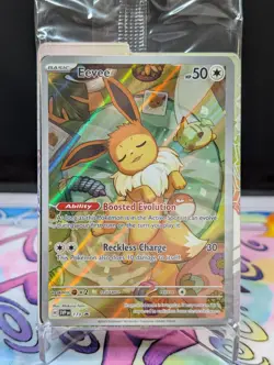 Eevee 173 Sv: Scarlet & Violet prismatic evolutions Promo Cards Holo Sealed - Image 1