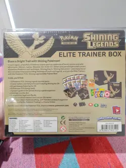 Pokemon Shining Legends Sealed Elite Trainer Box - Image 2