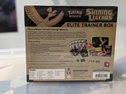 Pokemon TCG Shining Legends Elite Trainer Box Sun & Moon ETB Factory Sealed New - Image 2