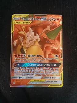 Charizard & Braixen GX 22/236 Sm-Cosmic Eclipse Holo 2019 Pokemon Never Played - Image 1