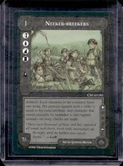 1995 Middle-Earth Collectible Card Game MECCG Neeker-Breekers - Image 1