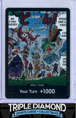 One Piece OP14 The Azure Sea's Seven DON!! Card Egghead Island F157 - Image 1