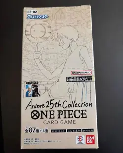 One Piece Card Game EB-02 25th Extra Booster Box 24 Packs Anime TCG - Image 1
