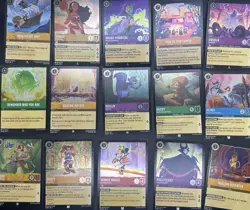 Disney Lorcana Bulk Lot 500+ Cards, Includes 100+ Rare And 50+ Cold Foils - Image 4