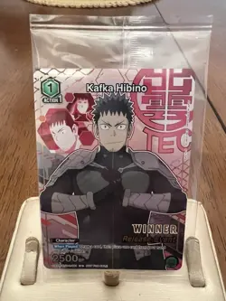 Union Arena TCG Release Event Winner Card Kafka Hibino Foil English KJ8-1-061 - Image 1